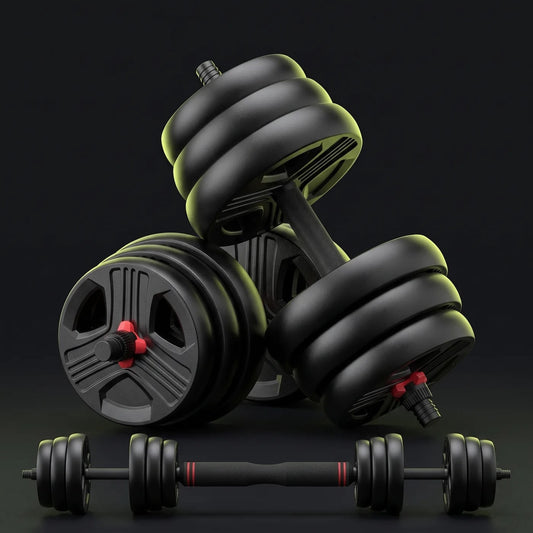 Adjustable dumbbell set